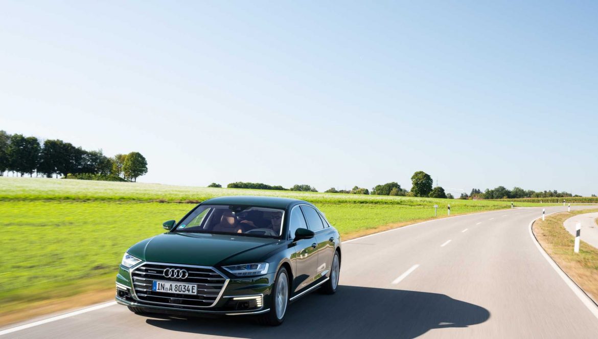 Audi e verde cu A6, Q7 & A8 L e quattro