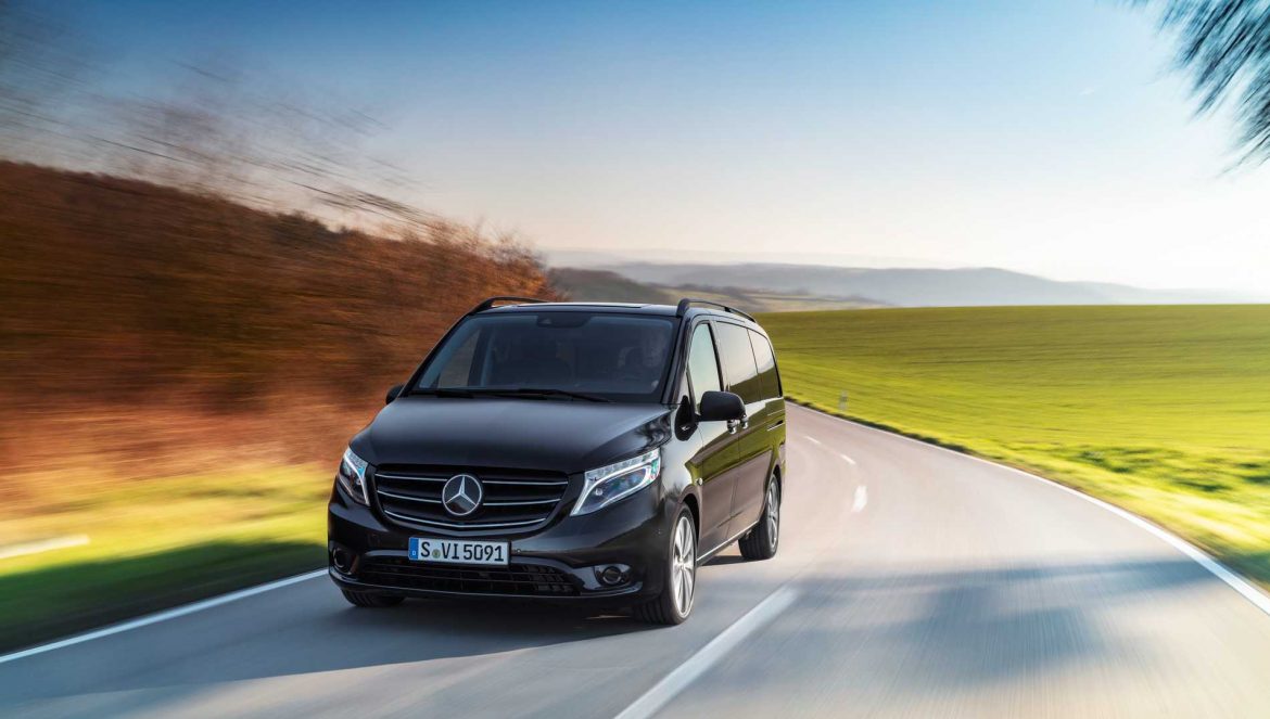 Mercedes-Benz eVito Tourer și NYAS fuge în august