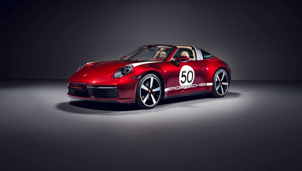 Ediție de tradiție: Porsche 911 Targa 4S Heritage Design