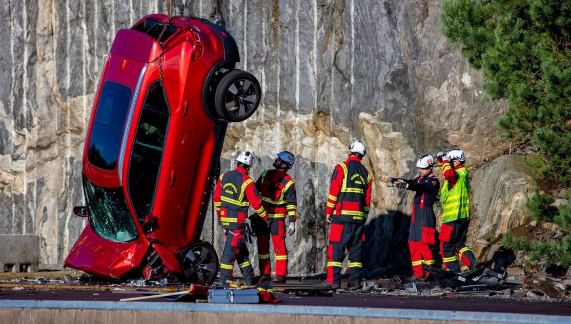 Volvo crash test