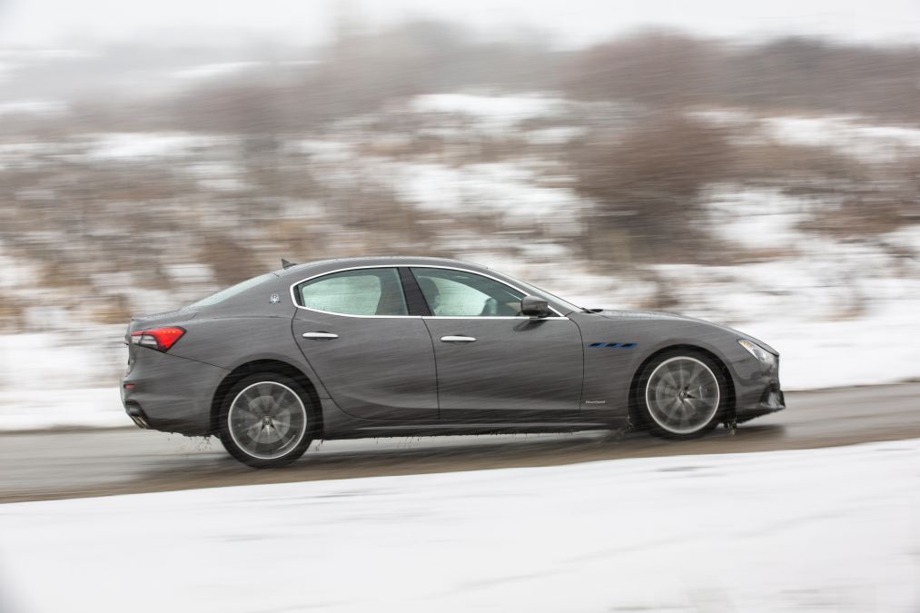 test maserati Ghibli Hybrid 2021