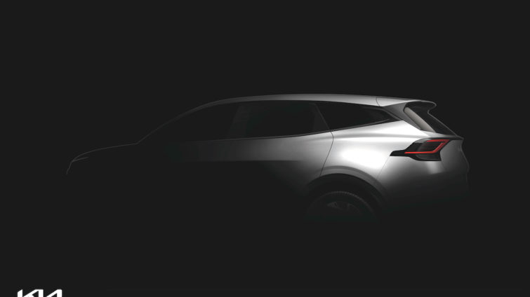 Kia Sportage 2021 teaser back