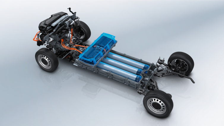 Sistem de propulsie Peugeot e-Expert Hydrogen