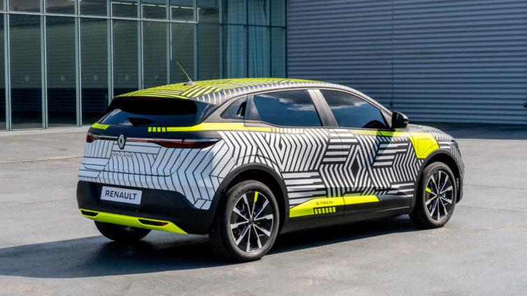 Renault Megane E-Tech Electric preproducție