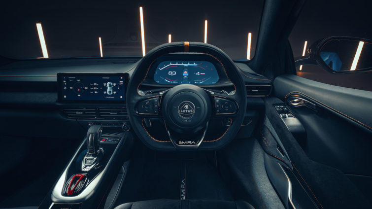Lotus Emira interior