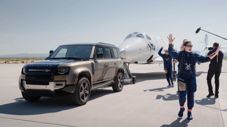 Virgin Galactic - Land Rover