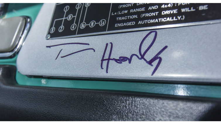 Toyota Land Cruiser FJ40 - Tom Hanks