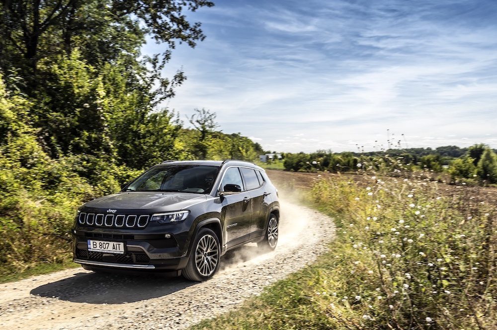 test Jeep Compass facelift