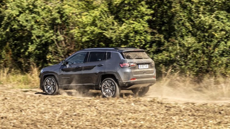 test Jeep Compass facelift