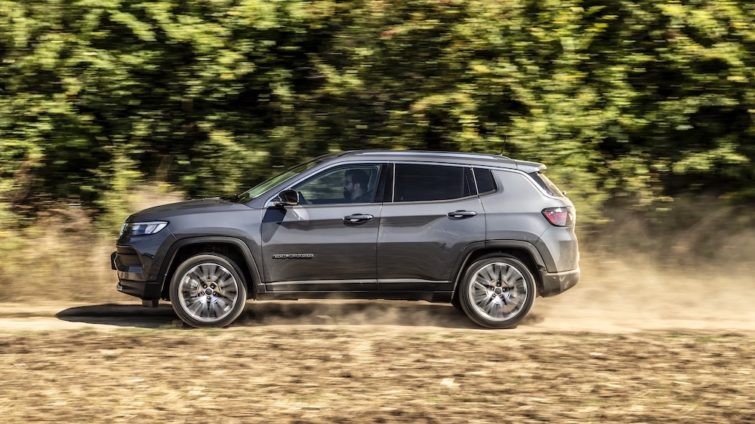 test Jeep Compass facelift
