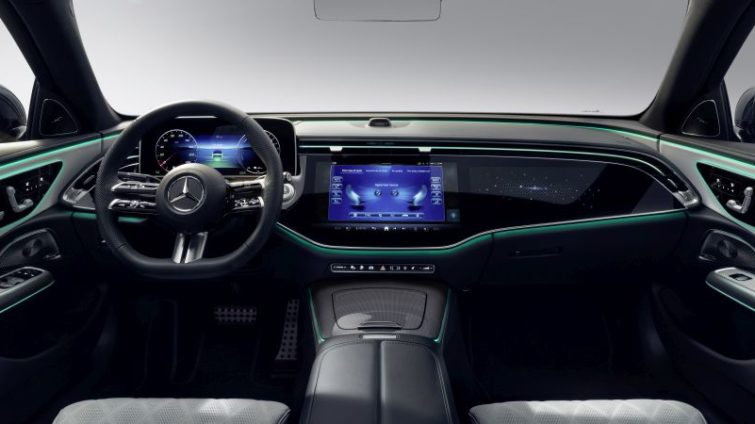 Mercedes E-Class W214 interior