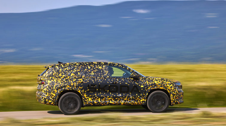 Skoda Kodiaq camo