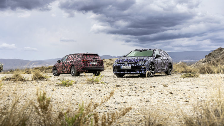 VW Passat Variant camuflat