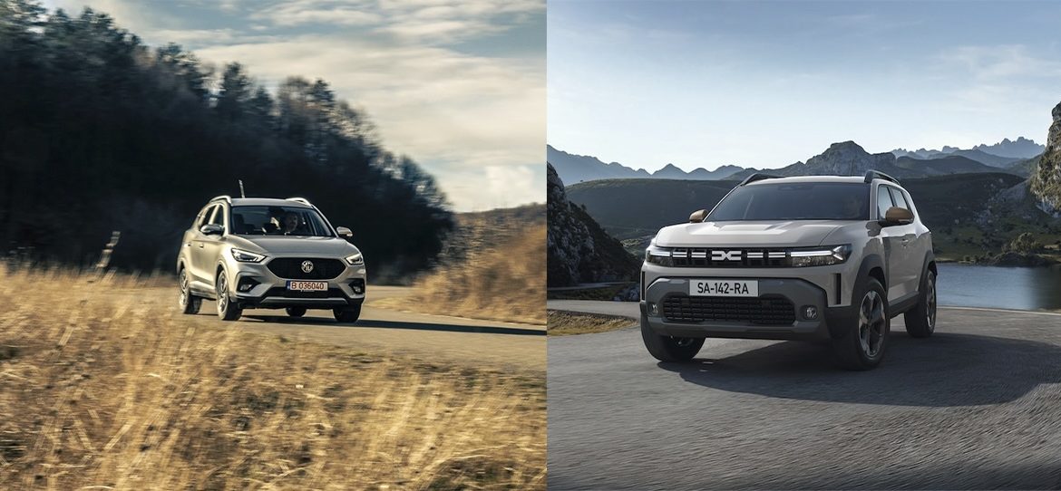 MG ZS vs dacia Duster