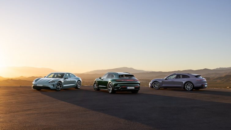 Porsche Taycan facelift