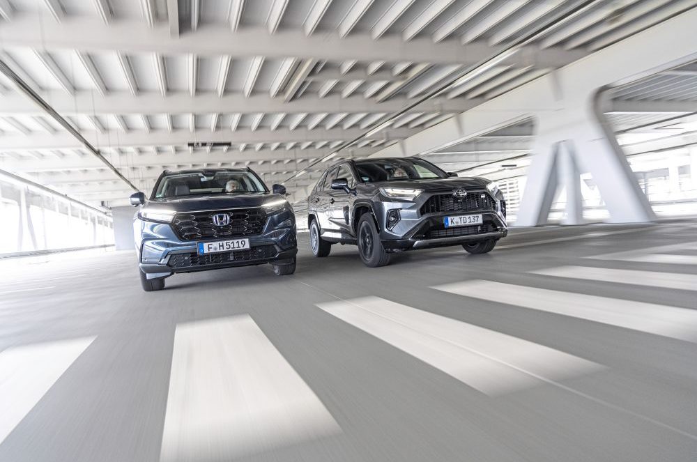 test comparativ Honda CR-V vs Toyota CR-V