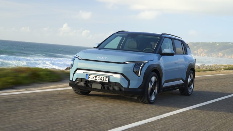 test drive Kia EV3
