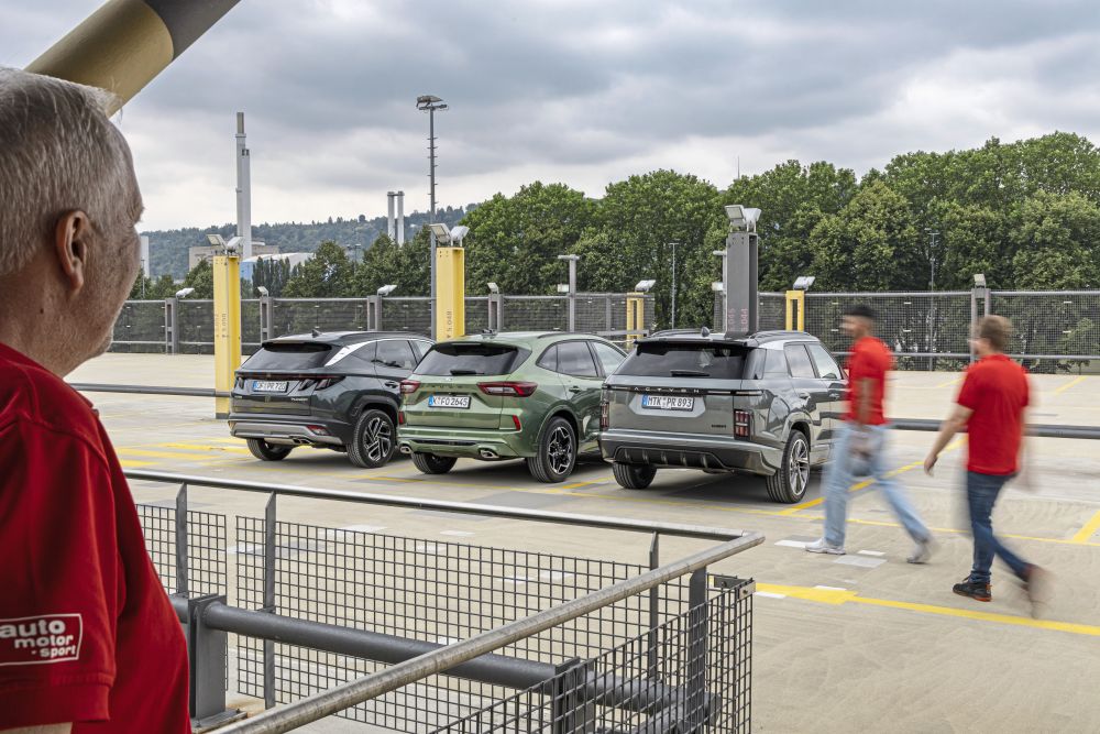 test comparativ KGM Actyon, Ford Kuga, Hyundai Tucson