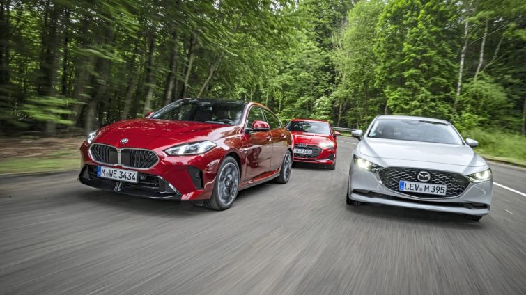 AUDI A3 Limuzină 35 TFSI, BMW 220i Gran Coupé, Mazda 3 e-Skyactiv-G 140