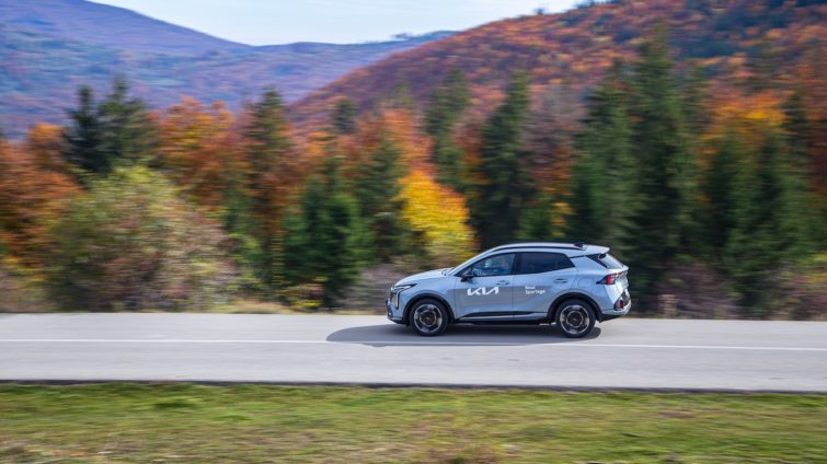 Kia Sportage facelift _test drive