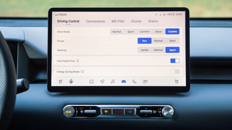 MGS5 EV - test drive
