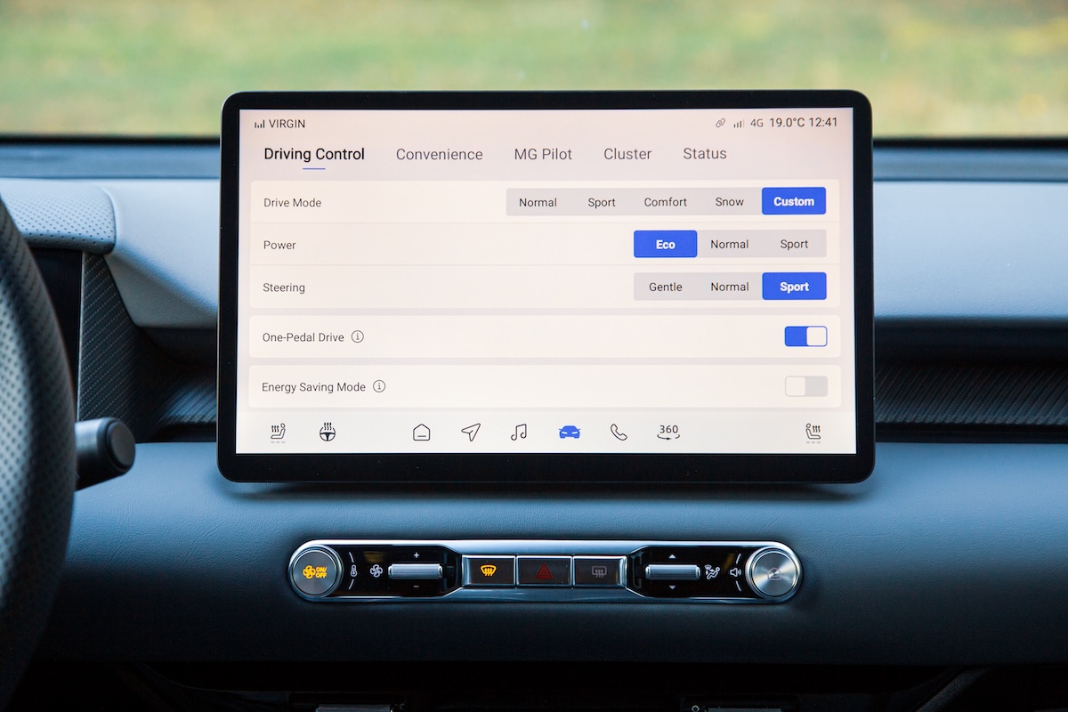 MGS5 EV - test drive