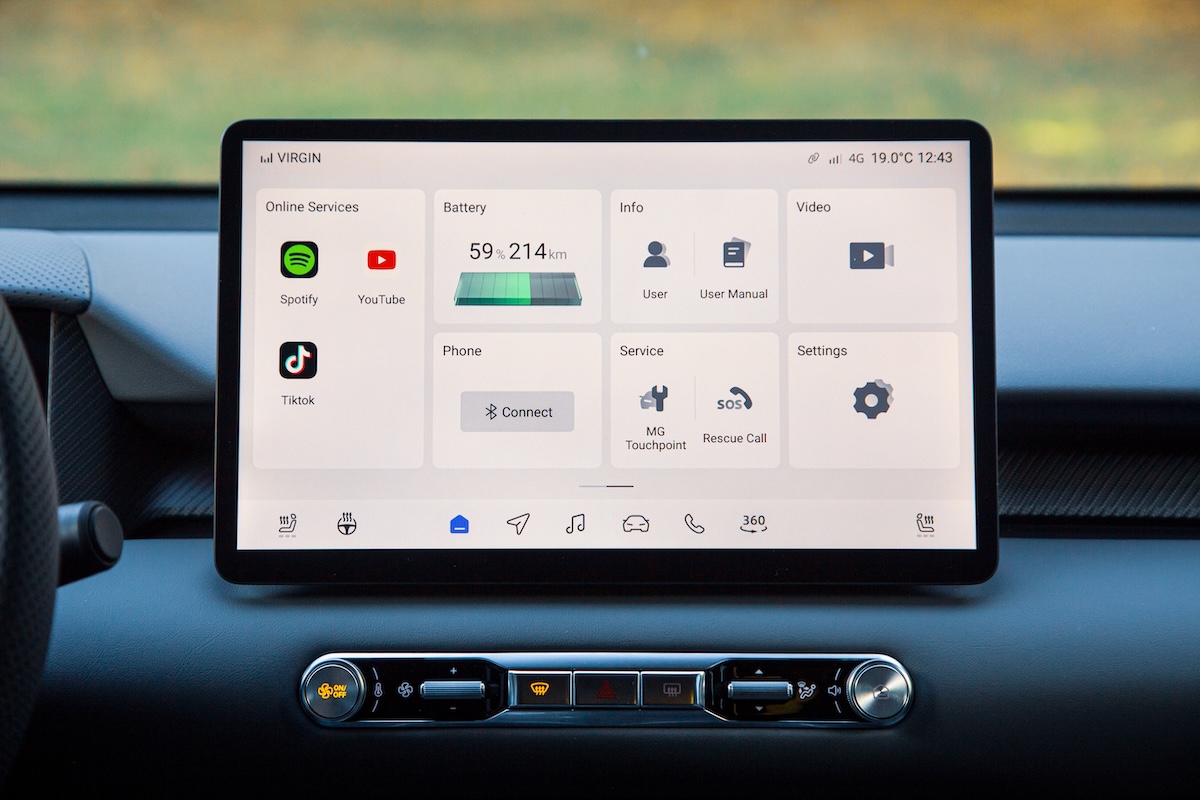 MGS5 EV - test drive