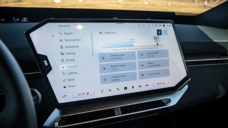 test BMW iX3 50 xDrive