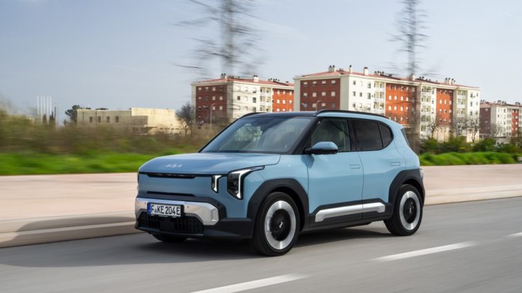 Kia EV2 test martie 2026