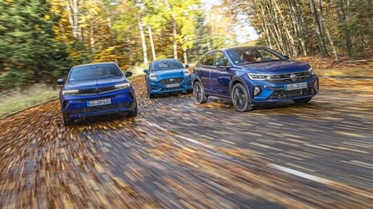 test comparativ Ford Puma, Opel Mokka, VW taigo