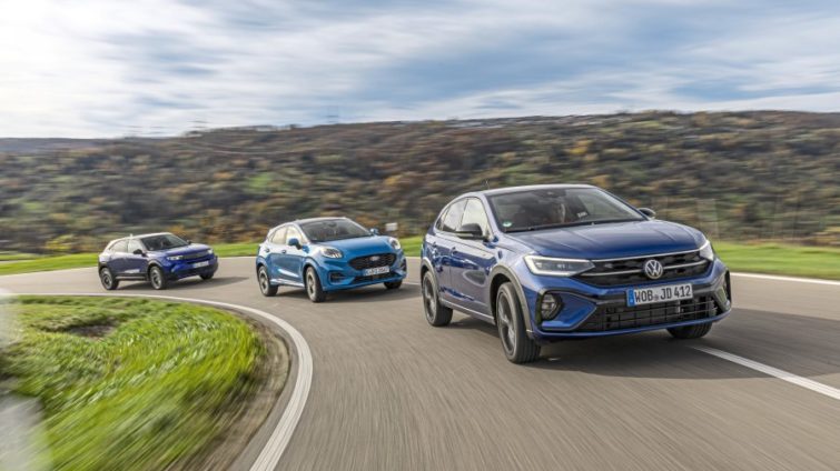 test comparativ Ford Puma, Opel Mokka, VW taigo