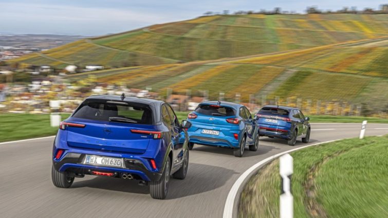 test comparativ Ford Puma, Opel Mokka, VW taigo