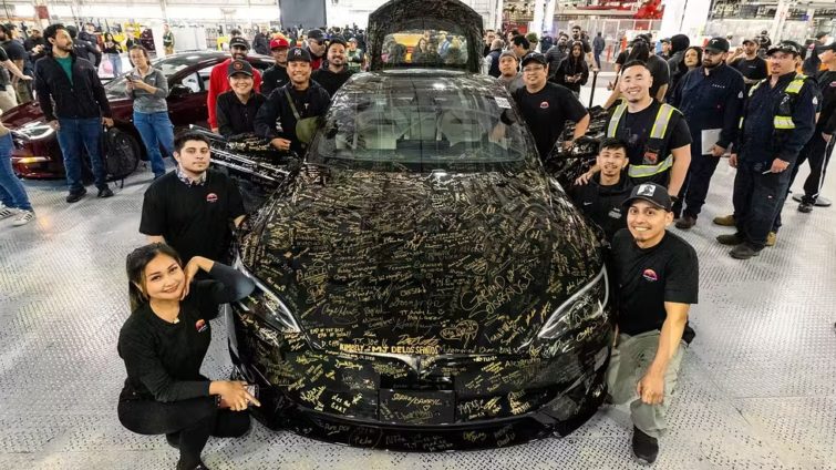 productie tesla Model S