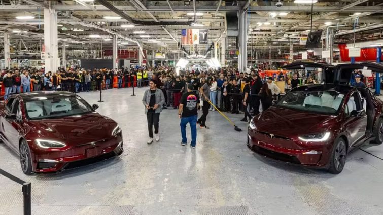 productie tesla Model S