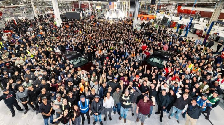 productie tesla Model S