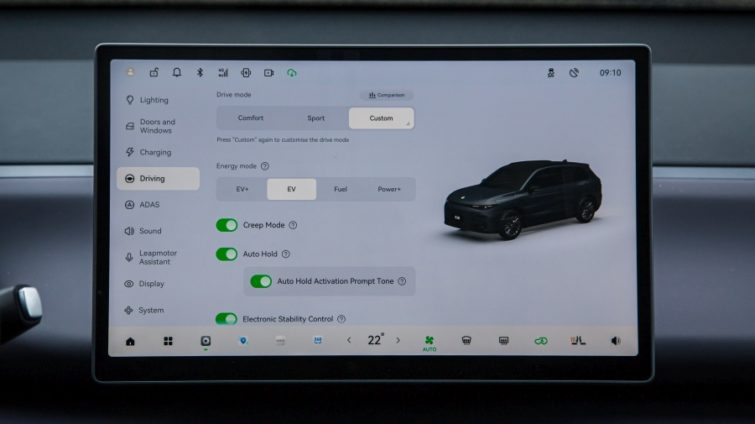 test 13 modele PHEV 2026 Leapmotor c10
