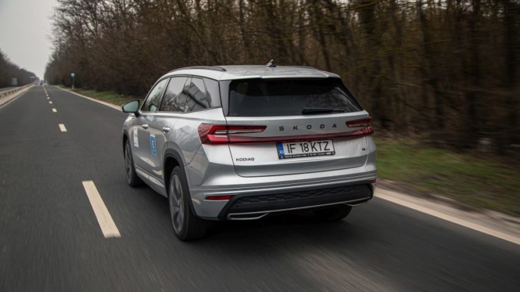 test 13 modele PHEV Skoda Kodiaq iV