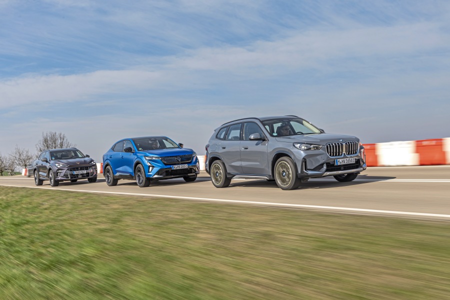test comparativ Cupra Terramar, BMW X1, Renault Rafale 