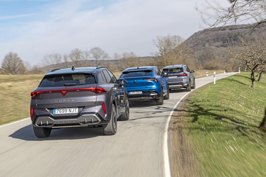test comparativ Cupra Terramar, BMW X1, Renault Rafale 