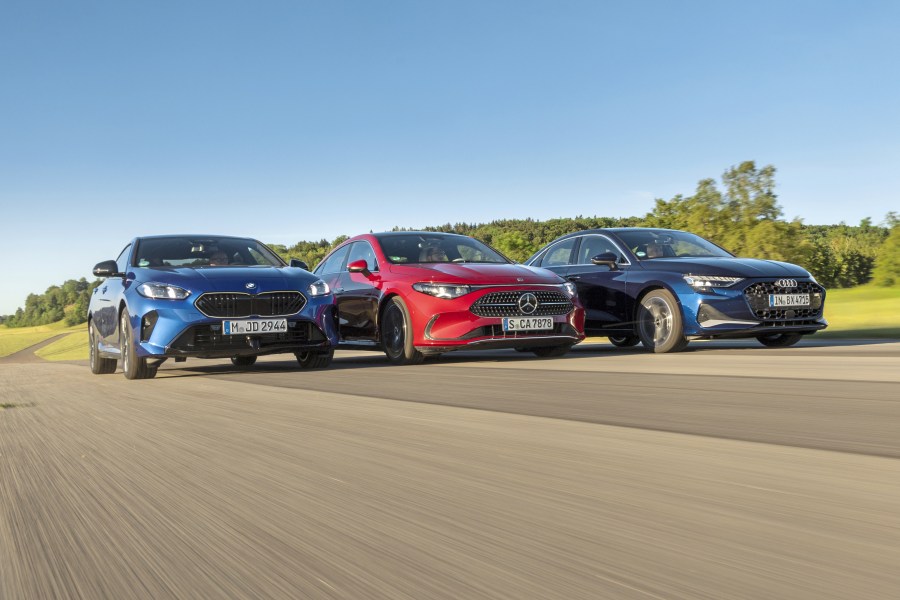 test comparativ Audi A3 Limousine, BMW Seria 2 Gran Coupe, mercedes CLA