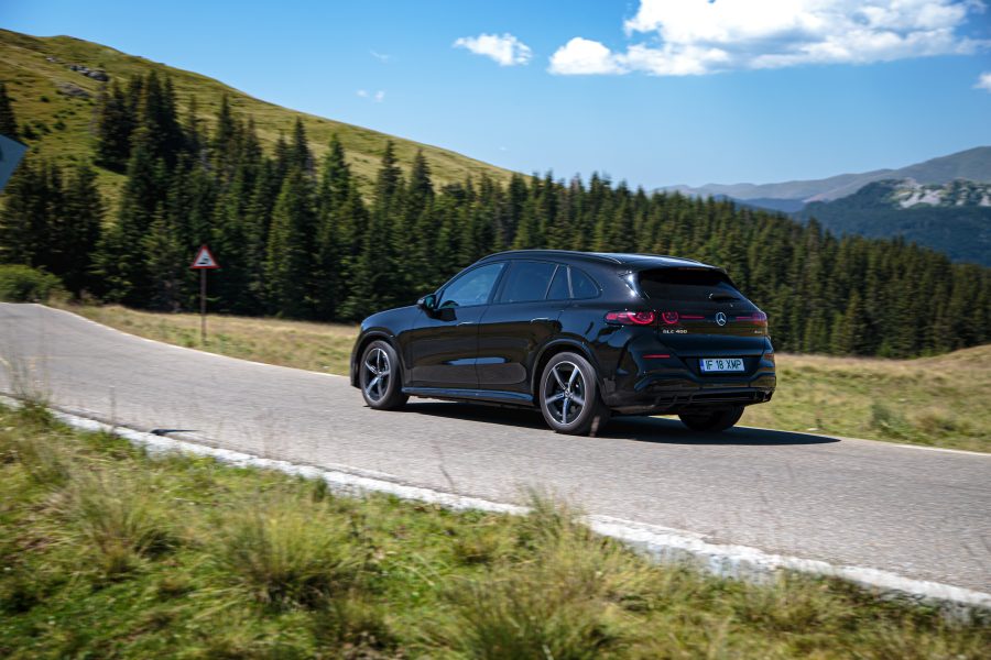 test mercedes GLC 400 4Matic electric